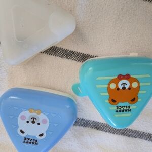 Daiso Blue and White Sandwich Mold Set